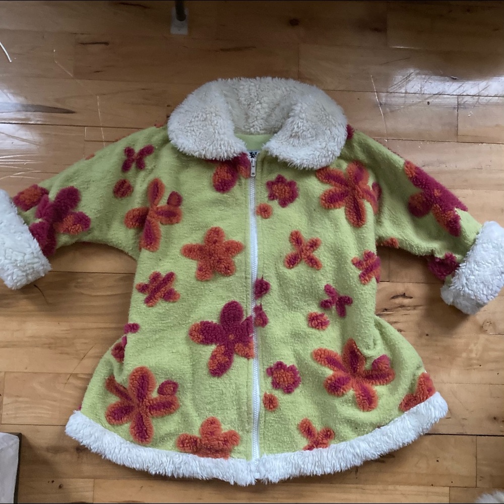 Designer Kids Fleece Coat by Corky & Co. Sz 6
